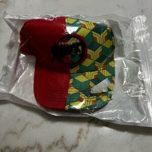 Demon Slayer Hat Cap Snapback Mens Boys  Comics Anime Gaming Tanjiro Nezuko NEW